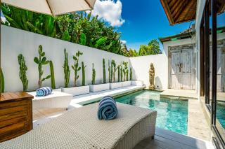 Charming 1-Bedroom Villa Sunflower with Private Pool in Canggu -Bali - 0