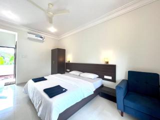 Shamba's Blue House - Morjim - 9