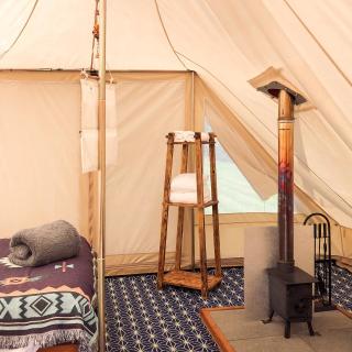 Tinker the Bell Tent at Pentref Luxury Camping - Penuwch - 3