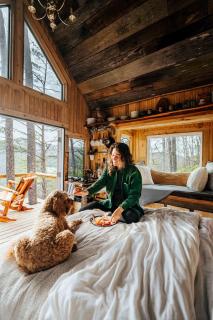 Stunning Pet-Friendly Treehouse for Relaxing Glamping Retreats in North Carolina - Waynesville - 3