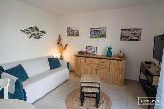 Villa T3 à 400m de la plage avec piscine - 6