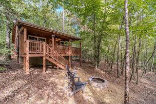 Cozy Secluded Cabin with Fire Pit and Barbecue and Access to Fantastic Hiking Trails in Cleveland, Georgia - Cleveland - 5