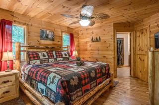 Impressive Secluded Cabin with Fire Pit, Pool Table, Barbecue and Hot-tub in Cleveland, Georgia - Cleveland - 1