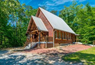 Lovely Cabin with Hot-tub and Fireplace in Cleveland, Georgia - Cleveland - 6