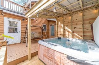 Serene Cabin with Hot-Tub in Cleveland, Georgia - Cleveland - 8