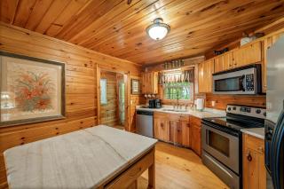 Wooden Cottage with Breathtaking Sunset Views in Mentone, Alabama - Mentone - 5
