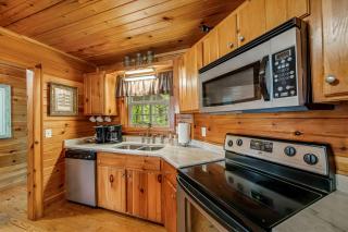 Wooden Cottage with Breathtaking Sunset Views in Mentone, Alabama - Mentone - 3