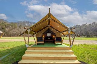 Incredible Multi-Unit Group Glamping in Safari Tents for an Amazing Outdoor Adventure with Family or Friends in Newport, Tennessee - 6