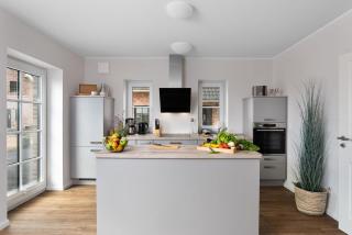 Luxus Ferienhaus Beach House mit Sauna & Whirlwanne in ruhiger Lage zu St Peter-Ording inkl Frühstück - Osterhever - 6