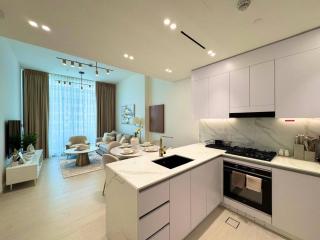 Chic Jvc 1br Pool Access, Balcony & Parking - 6