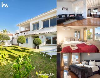 In the second line, modern beachfront holiday home in Costabella, Marbella - Marbella - 0