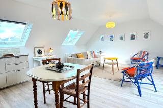 La Balise-Appart dans un manoir-Vue mer et jardin - 8