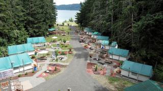 Lovely Glamping Tents for Romantic Weekends in Nature in Washington - Lilliwaup - 9