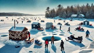 Quiet and Intimate Pet Friendly Cottage Perfectly set on the Shores of Cobbossee Lake for Fishing in Winthrop, Maine - 1