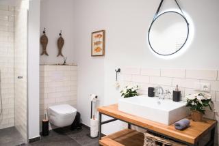 East Frisian Chic Holiday Home In Country House With Private Lake - Friedeburg - 7