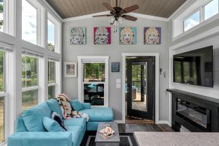 Delightful Cabin with Fire Pit and Hot-tub in Tracy City, Tennessee - Tracy City - 5