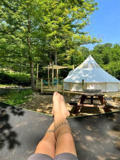 Charming Bell Tent Stay at Working Farm in Smithfield, Pennsylvania for Glamping at its Best - - 8