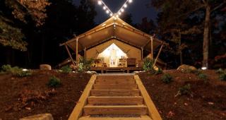 Incredible Rustic Tented Cabin with Fire Pit in Gatlinburg, Tennessee - Gatlinburg - 6