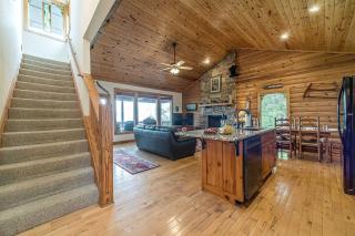 Lovely Wooden Cabin with Hot-tub and Barbecue in Cleveland, Georgia - Cleveland - 7