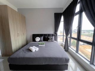 BIG Two Bedrooms 1-6 Pax Luxury Condo at D Secret Garden - Johor Bahru-Setia Tropika-UTM-Mid Valley-Paradigm Mall - Johor Bahru - 8