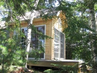 Rustic Off-The-Grid Cabin Rental for Three on Private Island near Augusta, Maine - - 9