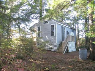 Rustic Off-The-Grid Cabin Rental for Three on Private Island near Augusta, Maine - - 8