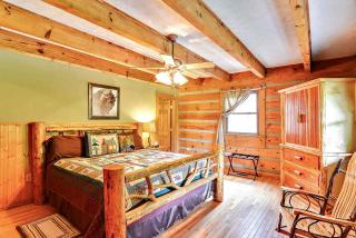 Rustic Log Cabin Rental with a Hot Tub near Asheville, North Carolina - Clyde - 2