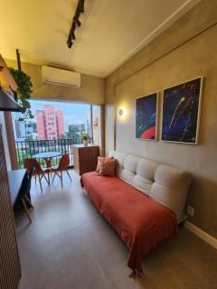 Novissímo Quarto e Sala em Pinheiros SP - São Paulo - 1