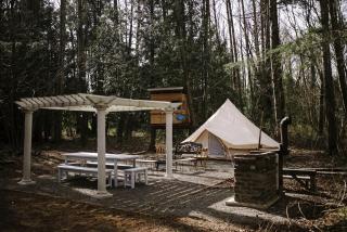 Comfortable Bell Tent Rental near Birch Bay Perfect for Glamping in Washington - - 9