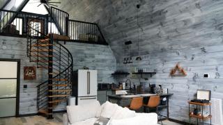 Romantic Escapes in this Stunning A-Frame in North Carolina with Access to a Private Hot Tub and Fire Pit - Dobson - 7