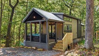 Amazing Secluded Cabin with Fire Pit and Fireplace in Mentore, Alabama - 9