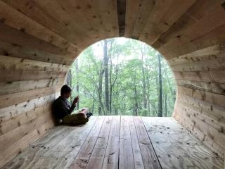 Eco-Friendly Tree House Pods for a Georgia Glamping Experience - Wildwood - 8