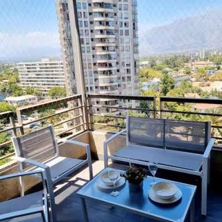 Depto full, excelente vista, parking y piscina - Santiago - 8