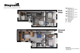 The Cowesby Suite 4-bed Home Street Parking - Manchester - 8