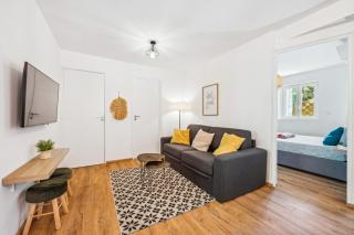 Cosy & Chill Appartements - 10 min de la mer - Jardin, Netflix, terrasse, fibre & parking - Cagnes-sur-Mer - 5