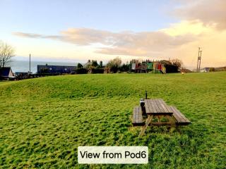 POD6 Family Glamping with seaview & Wi-Fi - Llwyngwril - 3