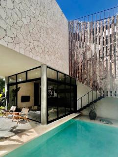Round Luxury Villa Private Pool & Jungle rooftop 2B - Tulum - 0