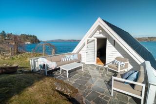 Sommerhytte med utsikt og båt - - 5