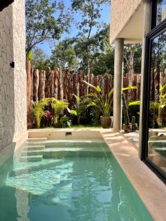 Round Luxury Villa Private Pool & Jungle rooftop 2B - Tulum - 6