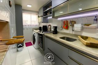 Apto em Torres-RS - Smart Tv - Wifi - Ar condicionado - 3 min da Praia da Cal - Churrasqueira - Vaga para 01 carro - Aceita Pet - 6