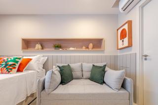 Salvador Studio na Barra - Barra Premium - Melhor Localização da Barra - Piscina com vista mar, climatizado, beira mar, TV a Cabo, Internet para Home Office, cafeteira, forno airfryer, cooktop, microondas, próximo ao Shopping Barra - Salvador - 8