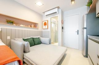 Salvador Studio na Barra - Barra Premium - Melhor Localização da Barra - Piscina com vista mar, climatizado, beira mar, TV a Cabo, Internet para Home Office, cafeteira, forno airfryer, cooktop, microondas, próximo ao Shopping Barra - Salvador - 6