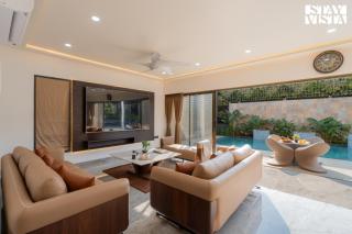 StayVista at Daisy Hill with Pool, Gazebo, Wi-Fi - Ghoti Budrukh - 6