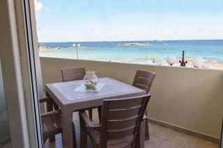 Lily of Crete 1 - Sea & Beach front Apartment - Kalamaki - 0
