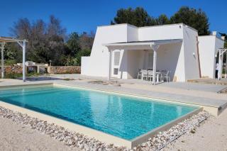 Villa Pescoluse with Pool and Sea View - Happy Rentals - 0