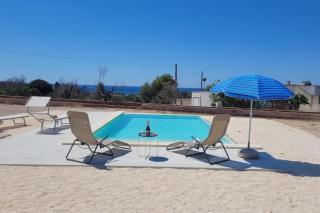 Villa Pescoluse with Pool and Sea View - Happy Rentals - 3