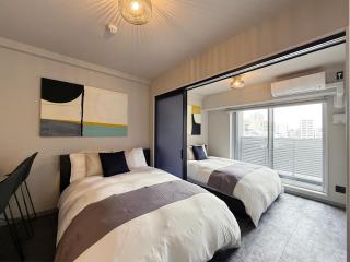 Lifement - 1min to Peace Park, Modern and Secure Apt - Hiroshima - 9
