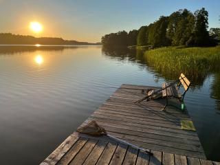 Mazury - Komfortowy dom z własną plażą i pomostem - - 2