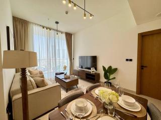 Tranquil 1br Retreat Stylish Stay In Jvc - 5