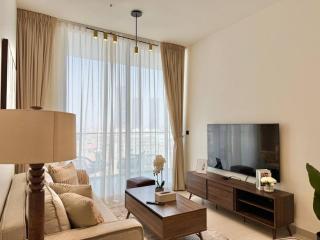 Tranquil 1br Retreat Stylish Stay In Jvc - 1